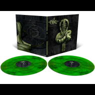 NILE In Their Darkened Shrines 2LP Neon Green and Black Galaxy Merge [VINYL 12"]